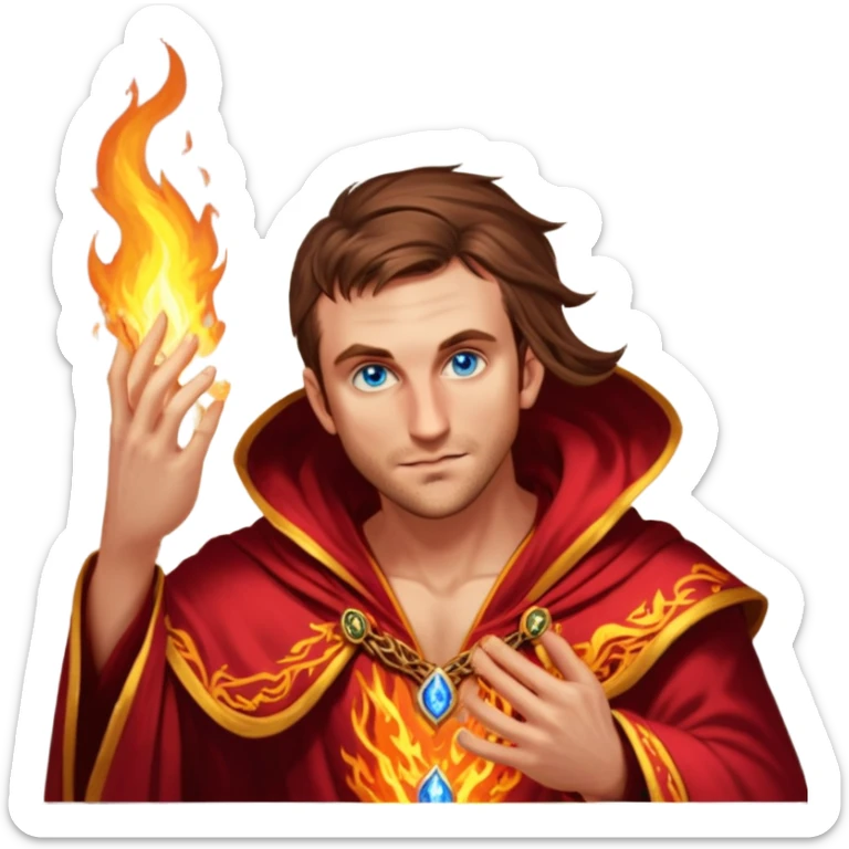 Pyromancer sticker