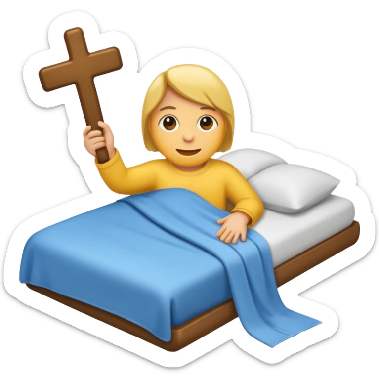 maak een emoji met een persoon emoji in het midden en dan een kruis of een vinkje in de handen van deze persoon sticker