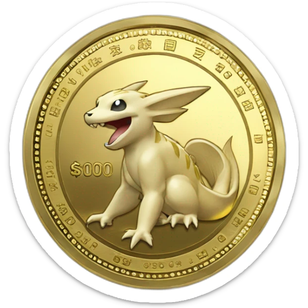 pokemon money puregold coin pokecoin pokedollar dollar sticker