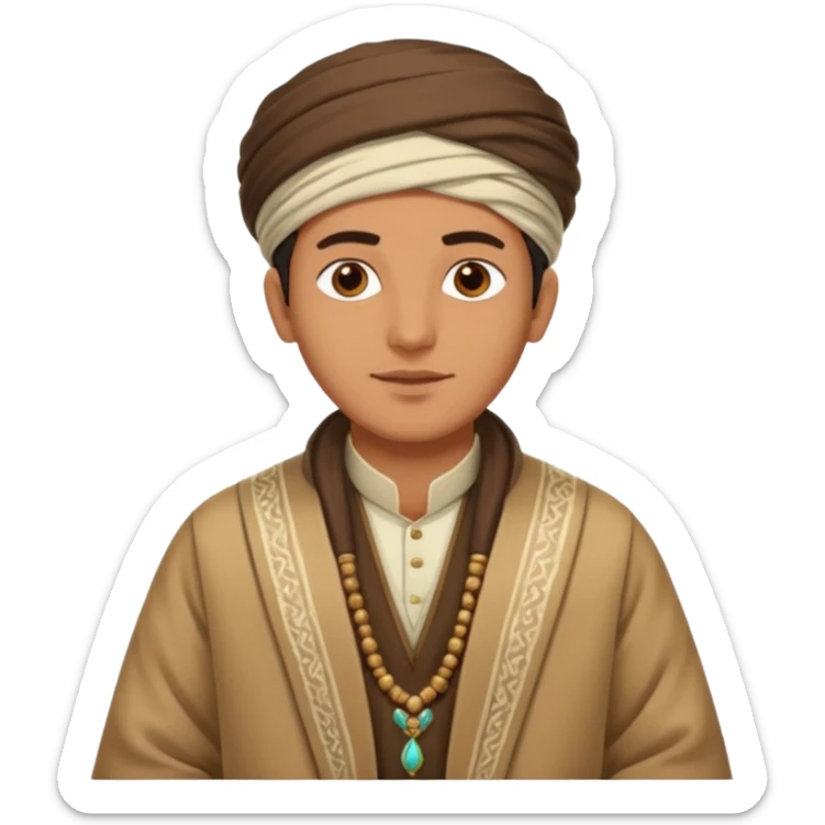 i want to Create the Yemeni emojis traditional Yemen men clothes in all styles jambia and coat sticker