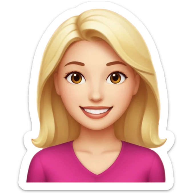 Charming, magnetic, center of attention without even trying. woman superstar in the spotlight
more dinamic emoji  sticker