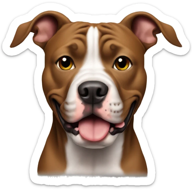 pitbull sticker