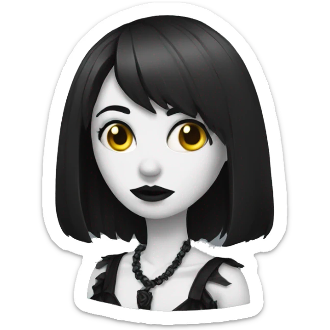 gothic sticker