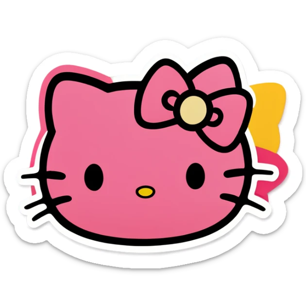 Hello kitty sticker
