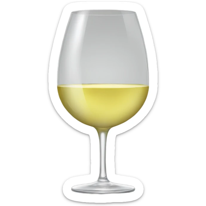White wine sticker
