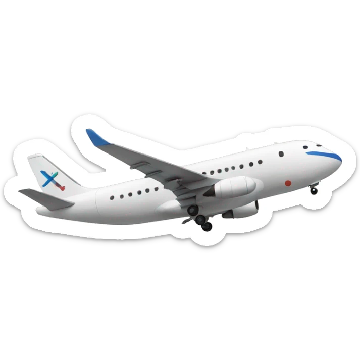 airplane sticker