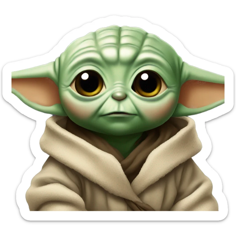 baby Yoda sticker