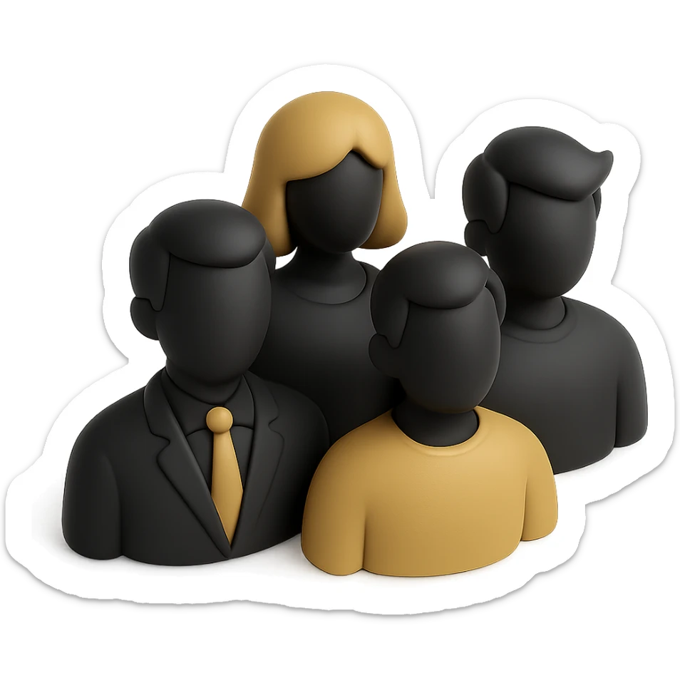 group of people sticker