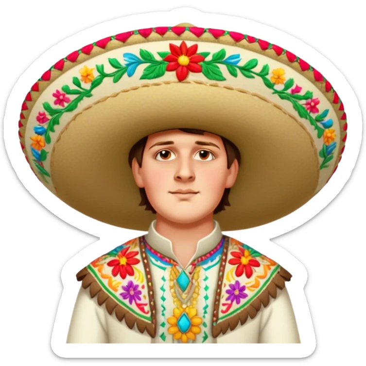 Sombrero Enthusiast sticker