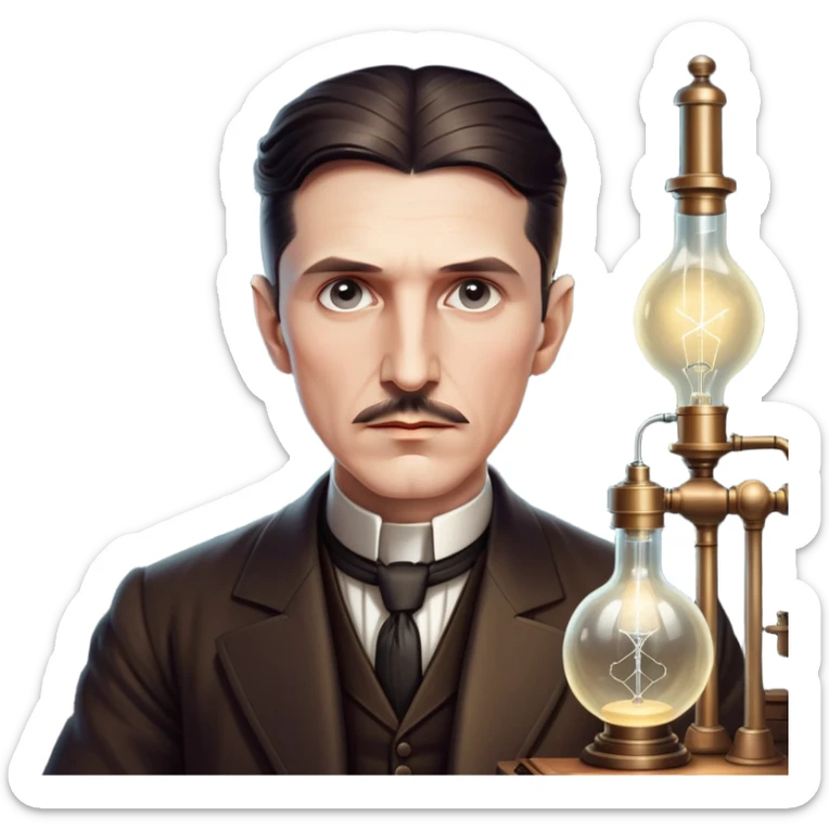 nikola-tesla-–-cinematic-realistic-portrait-of-nikola-tesla,-depicted-as-a-visionary-inventor-with-intense,-thoughtful-eyes-and-period-attire,-surrounded-by-subtle-arcs-of-electric-light-and-early-laboratory-apparatus,-rendered-with-d (1) sticker