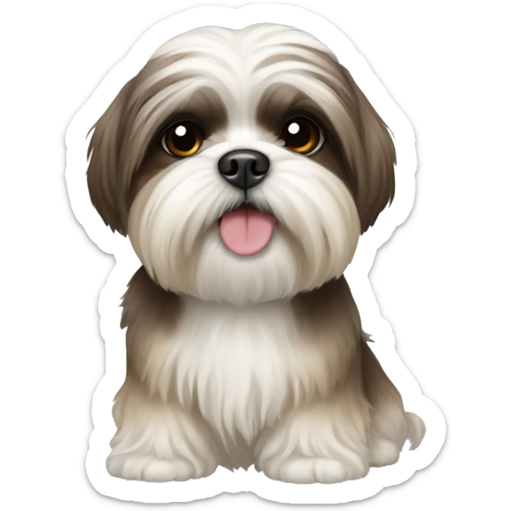 Shih tzu sticker