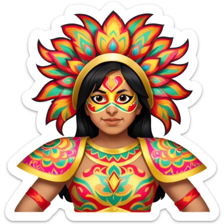 Luchador sticker