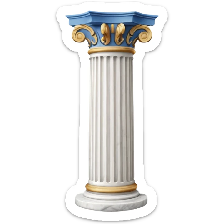 columna griega sticker