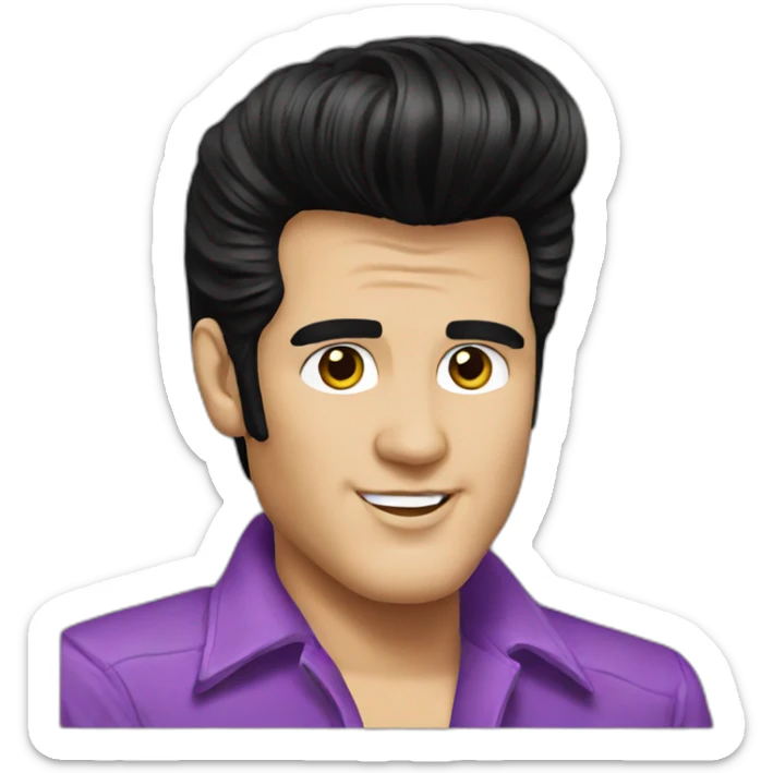 Elvis presley sticker