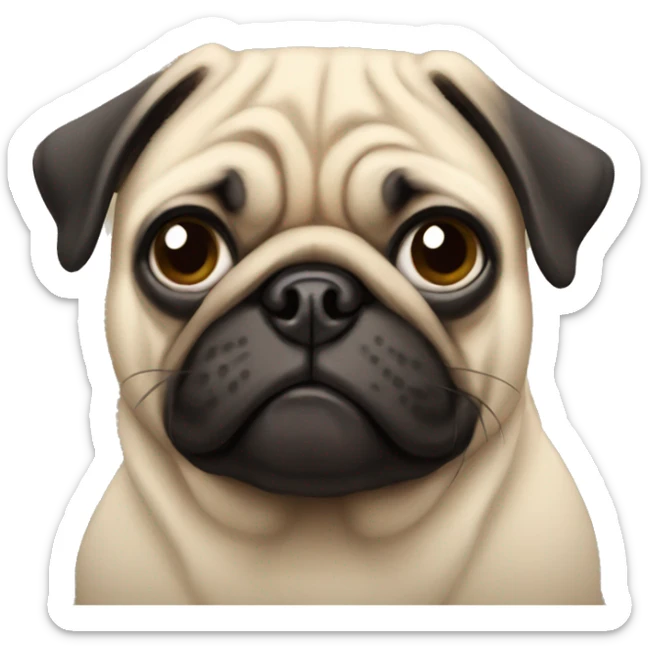 pug sticker