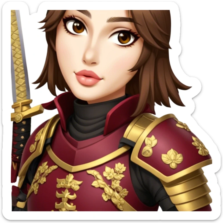 Samurai Leader sticker