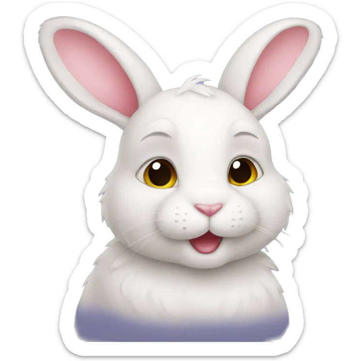 bunny sticker