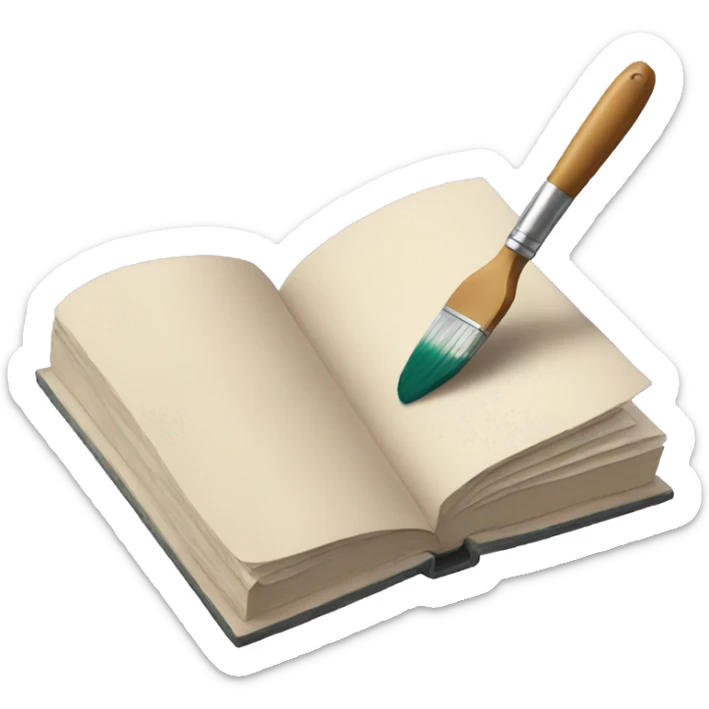 paint book sticker