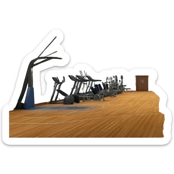 gymnasium sticker