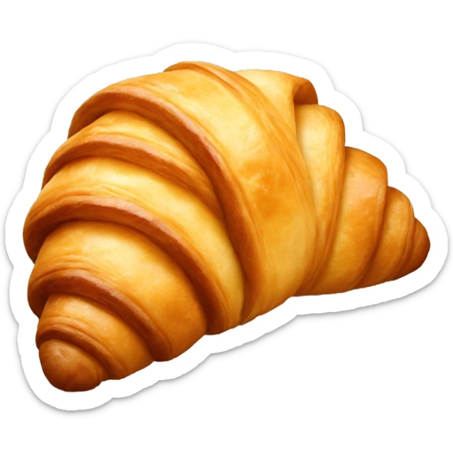 Croissant sticker