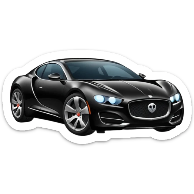 luxury car sticker