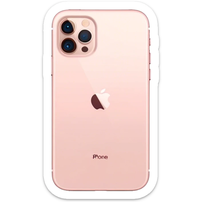 Light pink iPhone 16 pro sticker