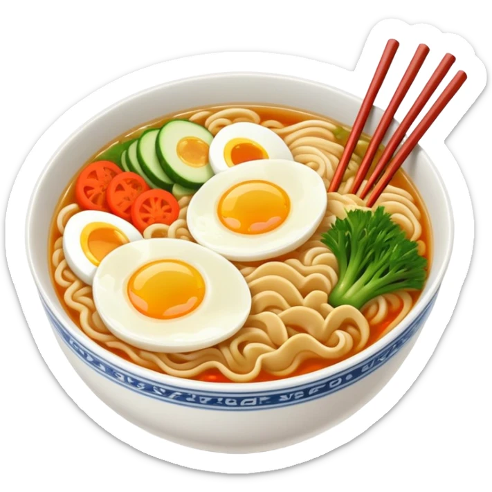 Ramen sticker