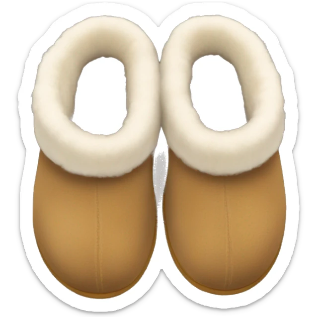 ugg slippers sticker