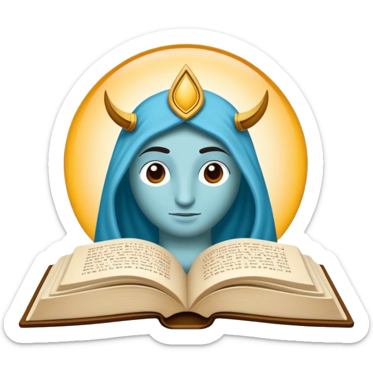 Buch mit Cover wie von einem Ali hazelwood Roman  sticker