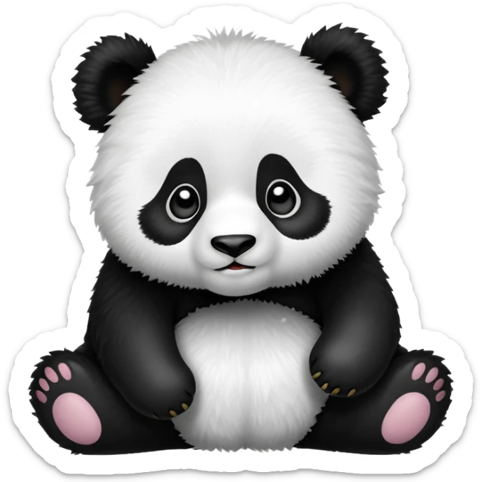 Panda sticker