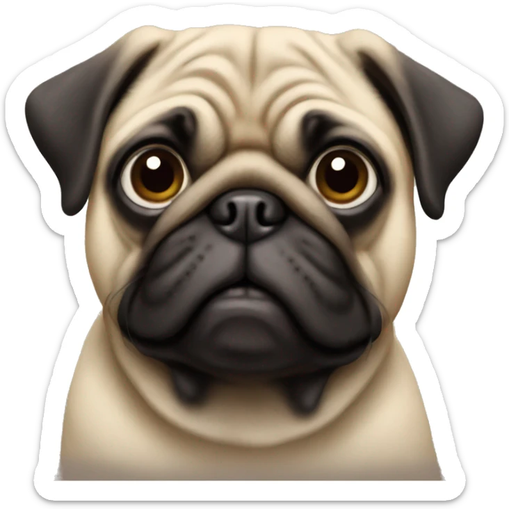 pug sticker