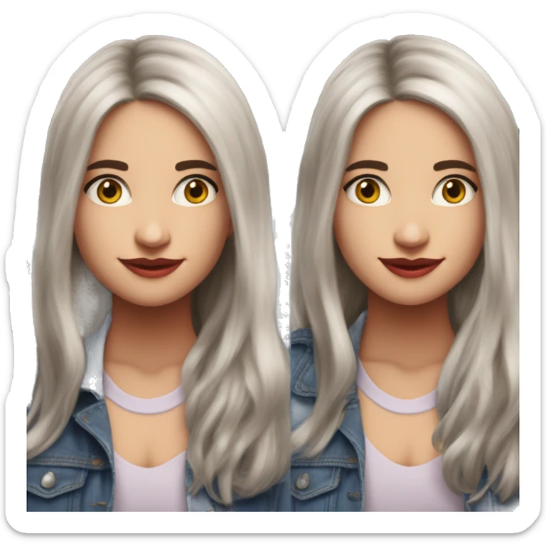 Rachel Zegler is an American actress and singer. She came to prominence with her film debut playing María in Steven Spielberg's musical adaptation West Side - Rachel zegler - straight hair sticker