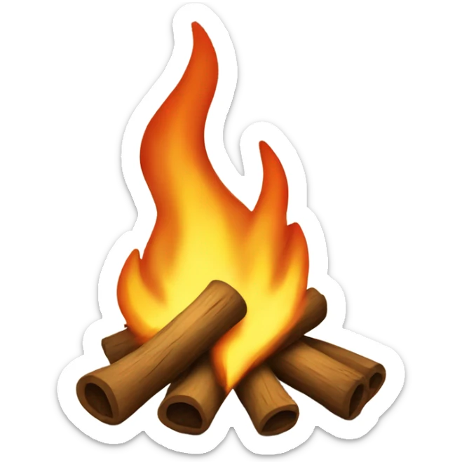 bonfire sticker
