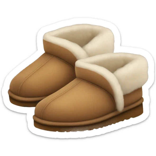 UGG slippers  sticker
