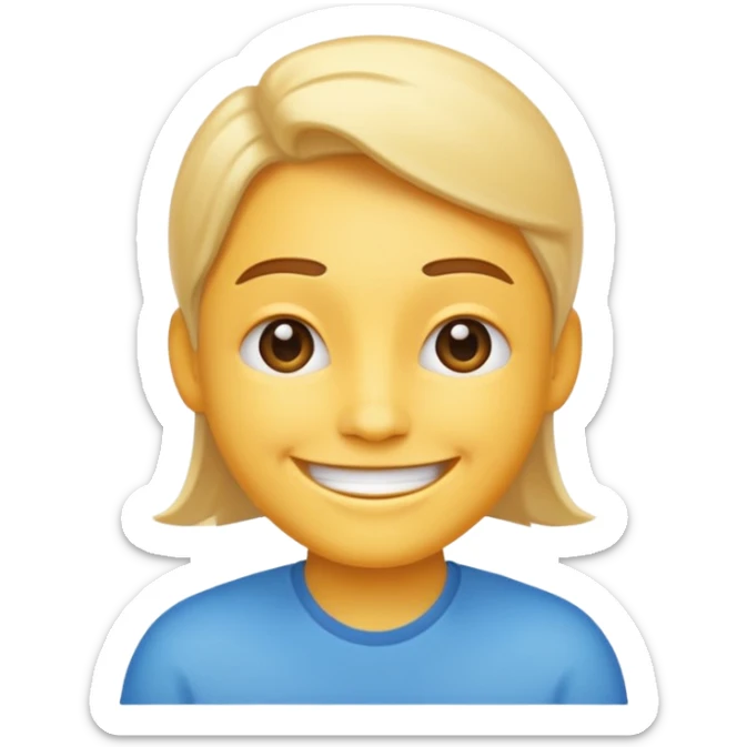 Crea un emoji estilo avatar. Cara simpática, estilo cartoon limpio. Fondo simple y brillante. Añade el nombre TOHEED debajo en letras claras y modernas. Quiero que sea perfecto para usar como foto de perfil. sticker