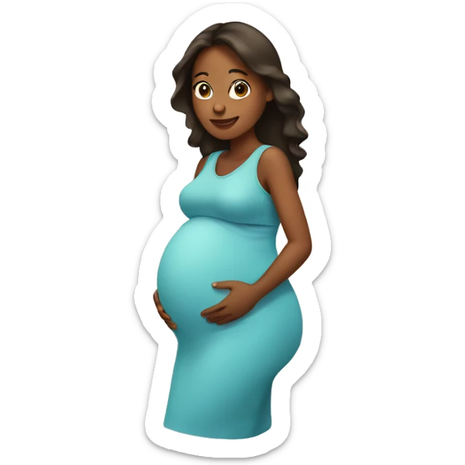 Pregnant  sticker