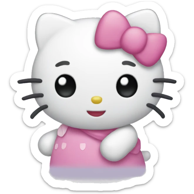 Hello kitty  sticker