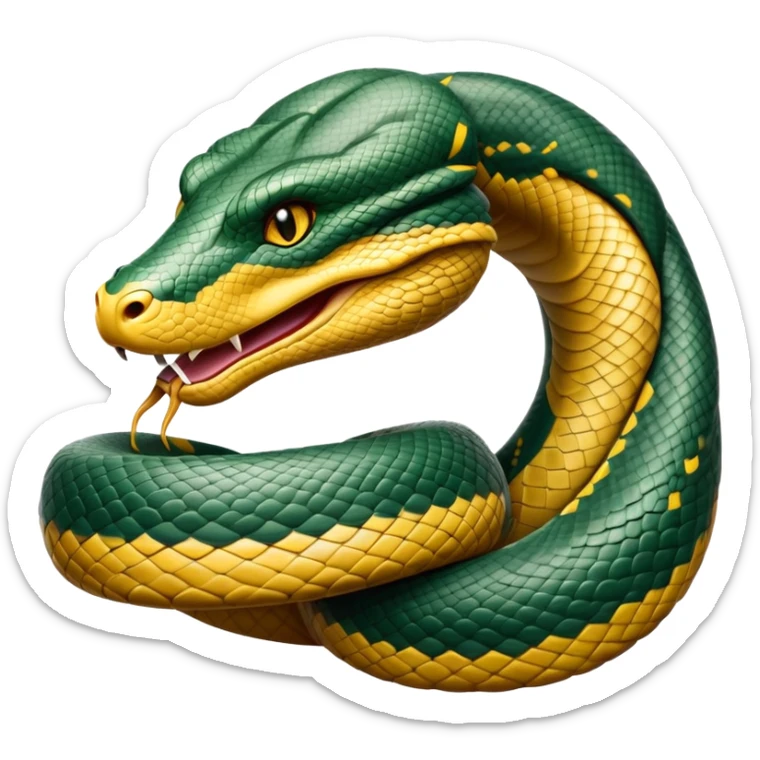 cinematic-noble-anaconda-portrait-emoji,-poised-and-imposing,-with-a-massive,-sinuous-build-draped-in-intricately-patterned-scales-and-piercing,-focused-eyes,-simplified-yet-sharp-and-sophisticated-features,-highly-detailed sticker