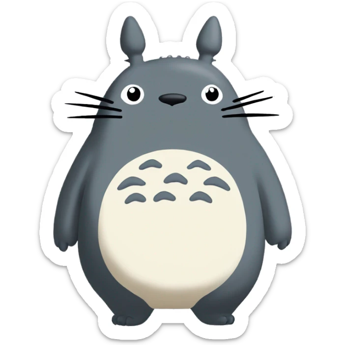 Totoro sticker