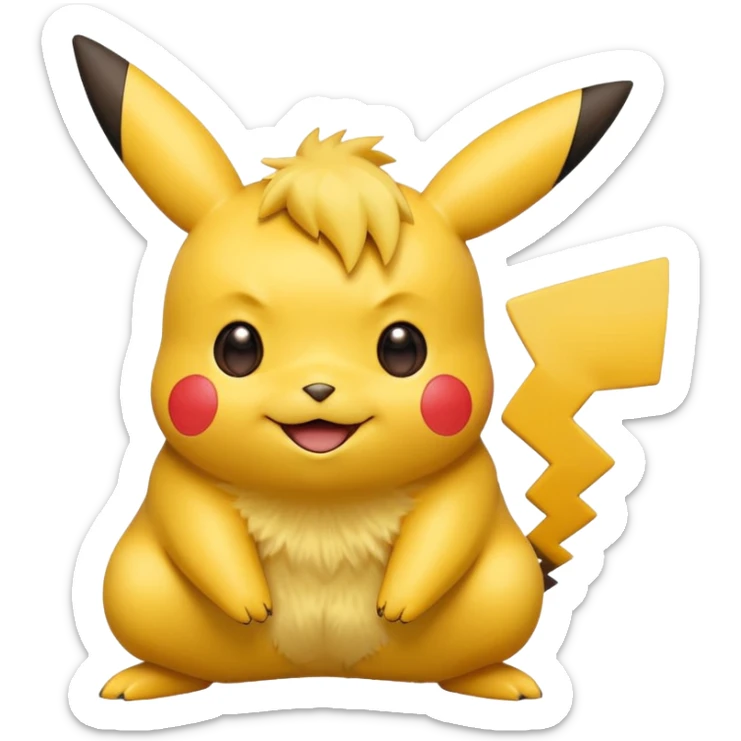 Pikachu ios sticker