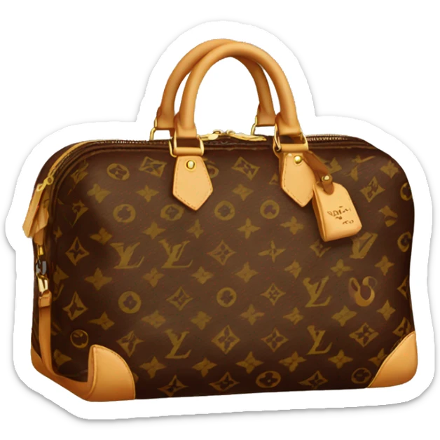 louis vuitton bag sticker
