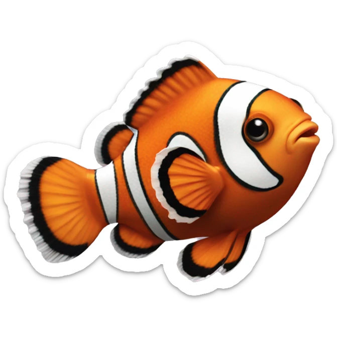 Clownfish sticker