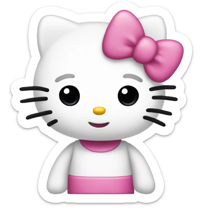 hello kitty  sticker