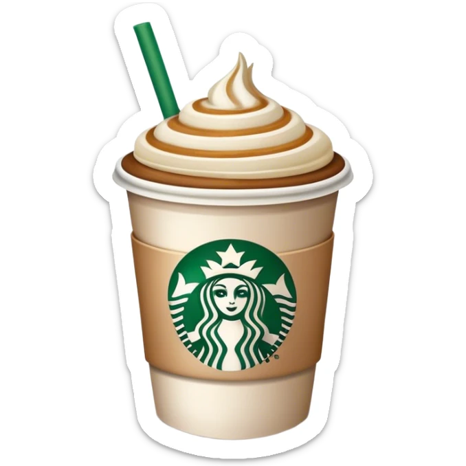 Starbucks sticker