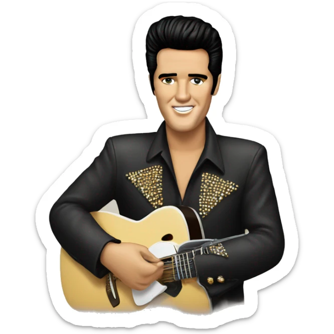 Elvis Presley sticker