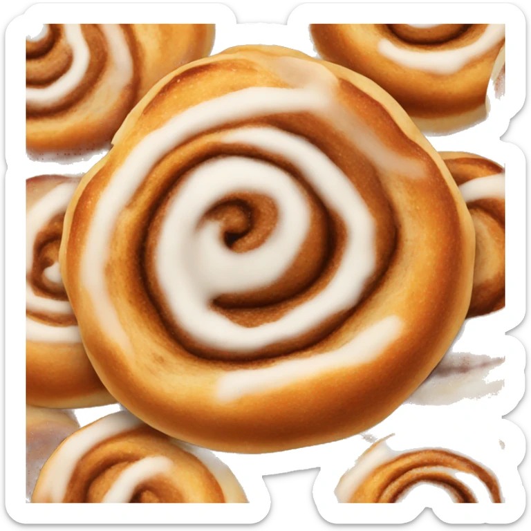 Cinnamon roll  sticker