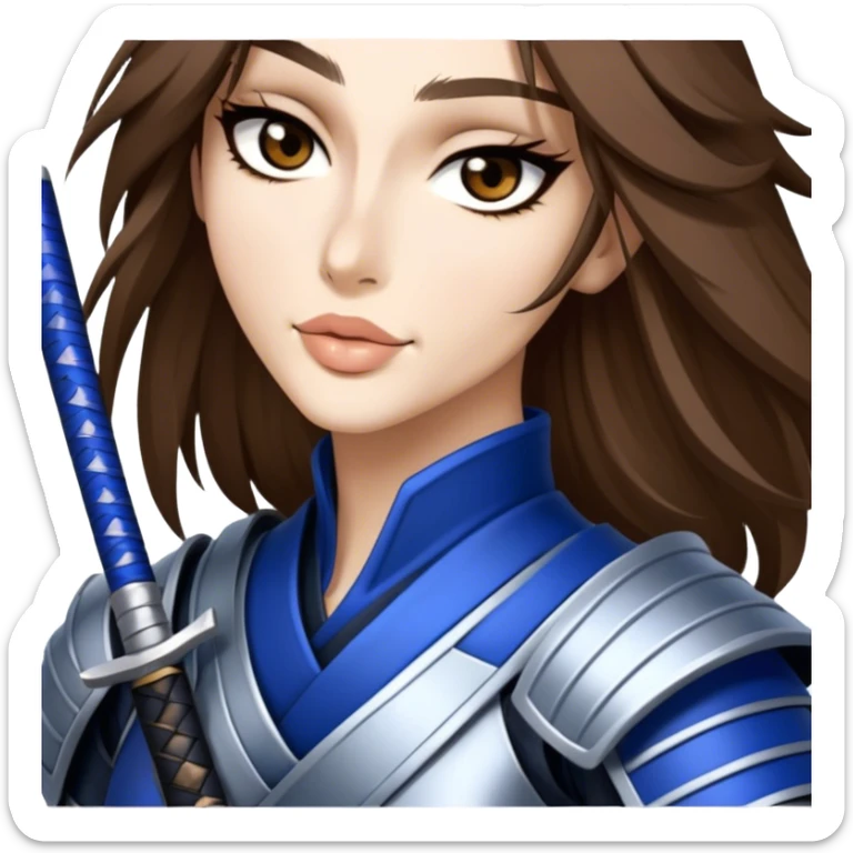 Steadfast Samurai sticker