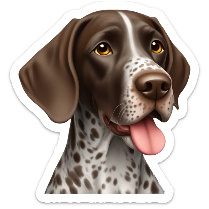 German shorthair pointer sticker