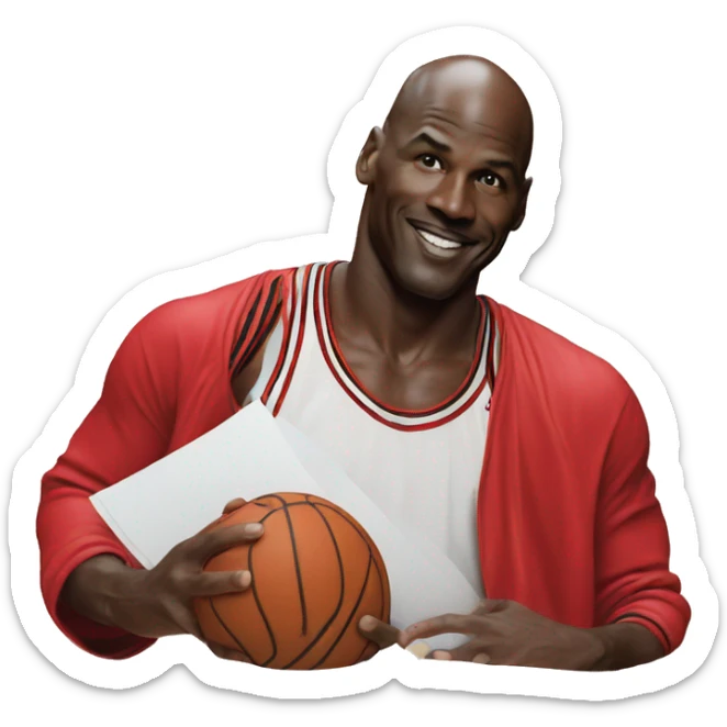 michael jordan sticker