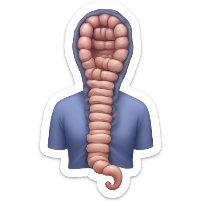 Intestinal obstruction for medical app sticker